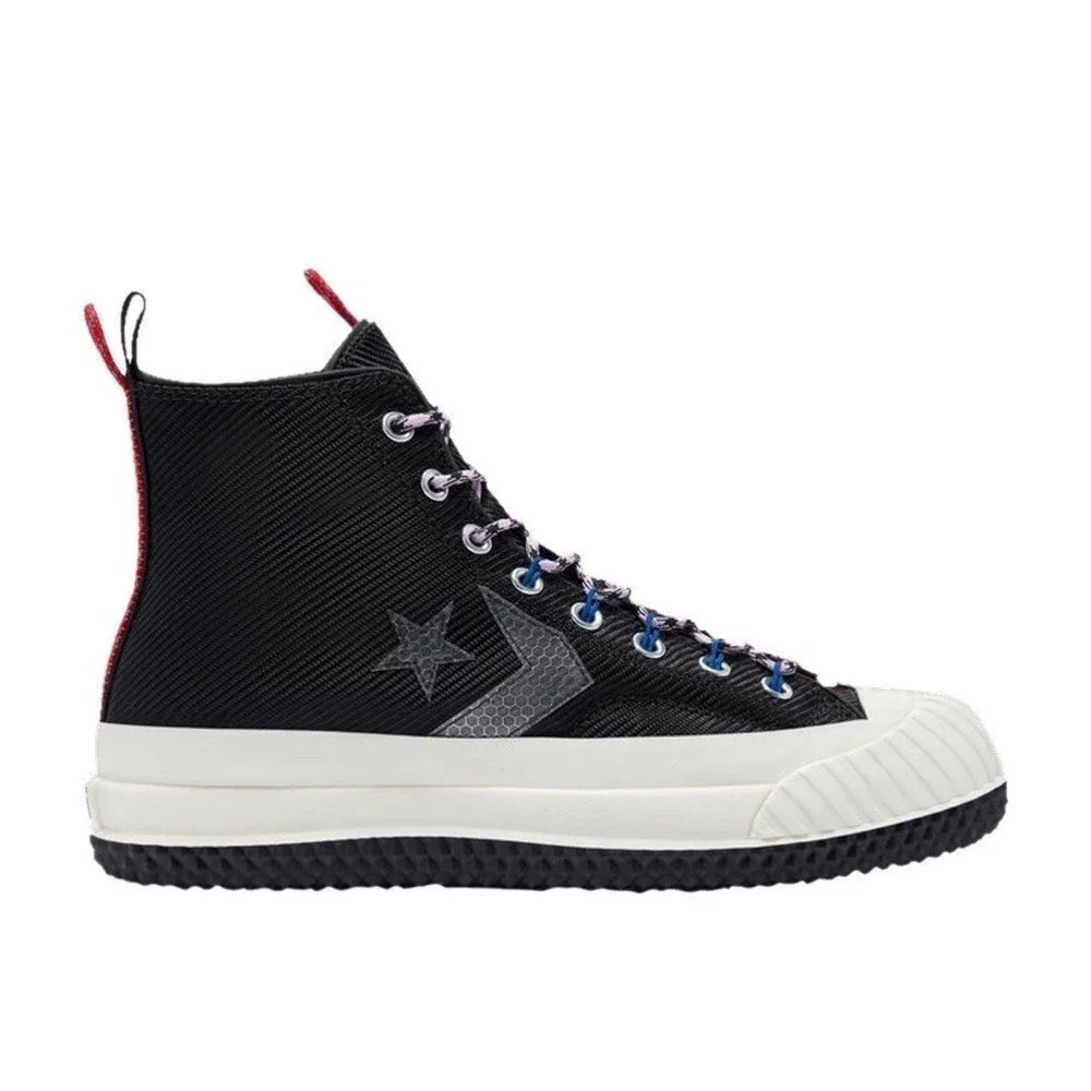 Converse Bosey MC High Top Black Water Repellent Sneaker Boot 169354C Mens